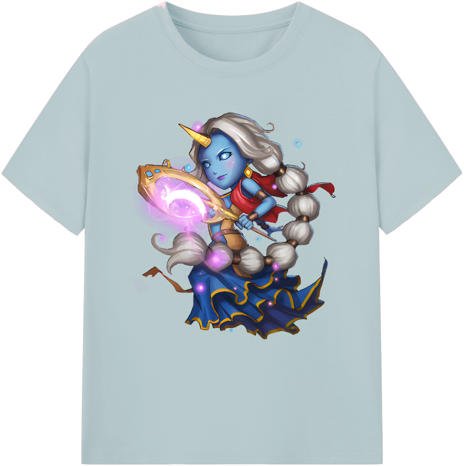 リーグ・オブ・レジェンド League of Legends LOL 綿100％半袖Tシャツ（フロントプリント）